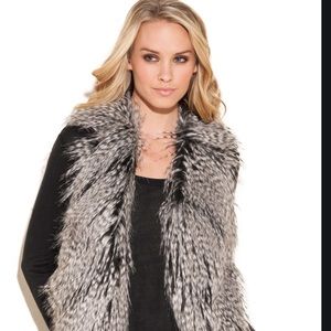 Jack faux fur vest